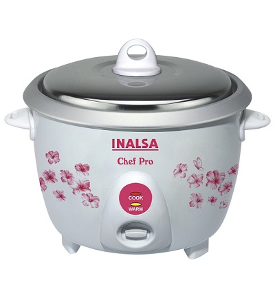 India Desire : Buy Inalsa Chefpro 650 Watt Rice Cooker in 1.8-Litre (White) at Rs. 994 from Amazon [Regular Price Rs 1299]